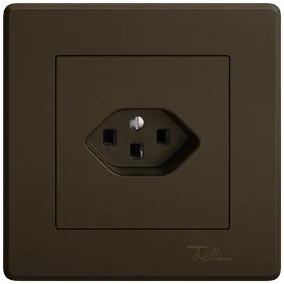 Prise ENC EDIZIO.liv SNAPFIX® 1×T23 br 