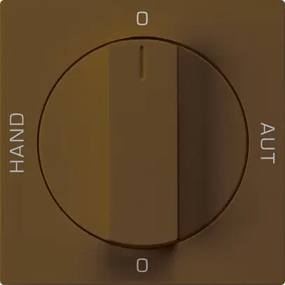 Intérieur pour interrupteur rotatif 0-Hand-0-Aut. brun kallysto 2/1P a.manette 
