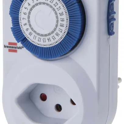 Interrupteur horaire pour prise Brennenstuhl MMZ 20 1×T13 10A 230V 