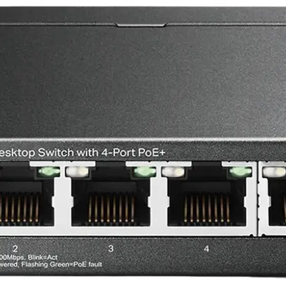 Switch TP-Link TL-SG1005P 5×RJ45 GbE 4×PoE 