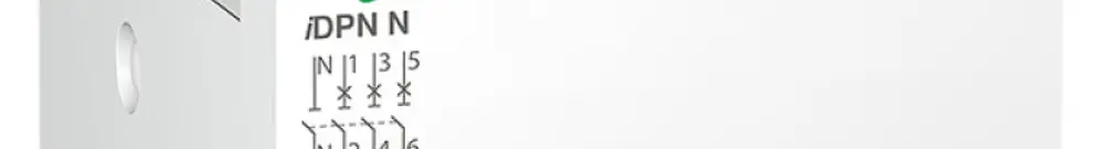 Disjoncteur SE iDPN 16A (D) 3L+N 6kA 