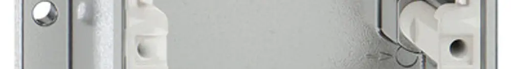 Scatola AP ELEMENT 3-volte 287×111mm alluminio 