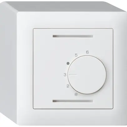 Termostato ambiente AP kallysto bianco senza interruttore 