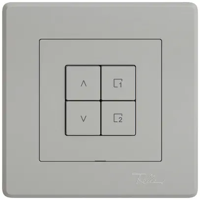 UP-Storenschalter EDIZIO.liv Wiser SNAPFIX® 1 Szene 4 Tasten WLAN hgu 