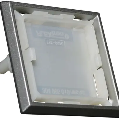 Cornice di fissaggio ALADIN per combinazione multipla argento 