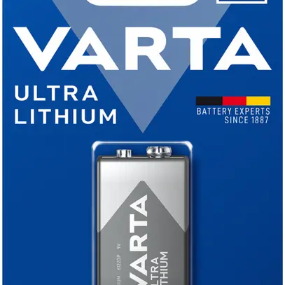 Pile au lithium VARTA Ultra 9V blister à 1 pièce 