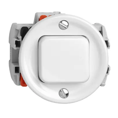 Poussoir AP FH AR X CO48 blanc 