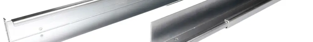 Guida di scorrimento ROLINE 44×52×500…750mm 100kg zinco 