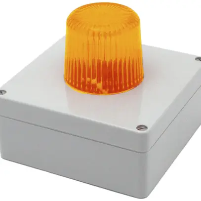 Lampada flash Hugentobler tipo 13 230VAC 5Ws arancione 