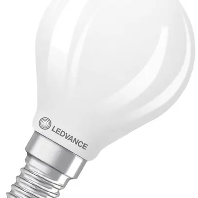 Lampe LED LEDVANCE CLASSIC P E14 3.4W 470lm 827 VAR mat Ø45×80mm 