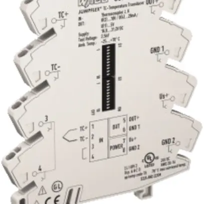 Convertisseur de mesure WAGO JUMPFLEX thermocouple J, K 