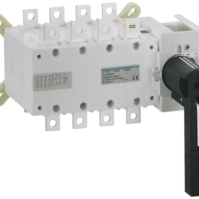 EB-Lastumschalter Hager 4L 125A für Montageplatte 