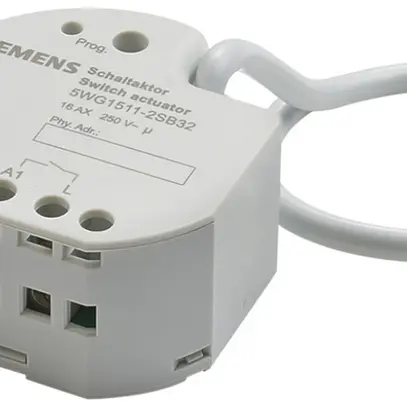 Actionneur-commutateur KNX INC Siemens UP 511S32, 1-fois 230VAC 16A 