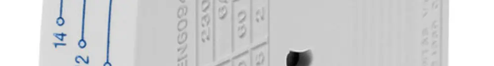 Hilfsschalter Gewiss 90 AM 6A 230V 1CO 0.5TE 