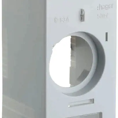Coperchio weber.uniline 1 polo 63A per 810030236 grigio 