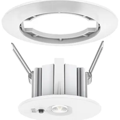 Lampada d'emergenz.LED INS Sylvania LifeSafe Pro 3.5W 225lm 5000K bat3htc Ø55 bi 
