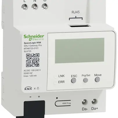 Gateway KNX-DALI AMD Schneider Electric SpaceLogic 