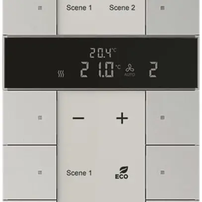 Contrôleur grand ABB-Tenton, 10 touches, alu-argent 