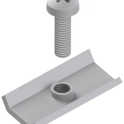 Garniture de fixation Lanz M6×25mm zing. 