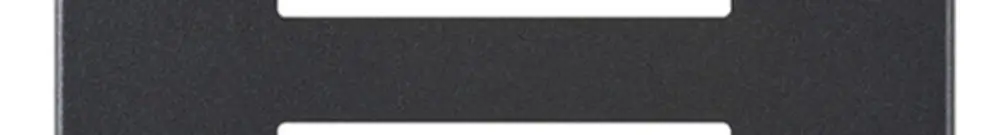 Intestazione INC Legrand Arteor 2×1, verticale, grigio grafite 