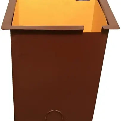 Boîte ENC Renfer avec platine 95×95×130mm grd.III 