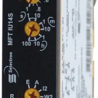 Relais multifunction temporisé MFT 1C, 12…240VAC/DC 
