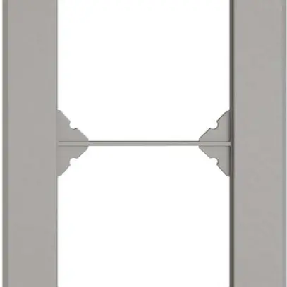En-tête ENC EDIZIO.liv SNAPFIX® 4×1 pour combinaisons au choix gris clair 