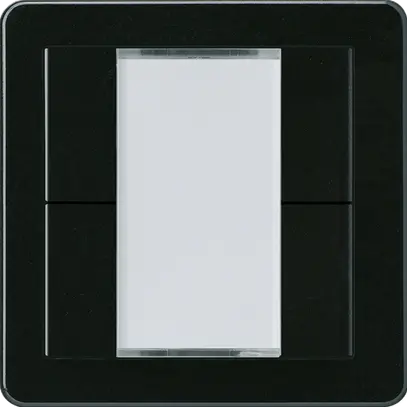 Taster Hager basico A KNX 4-fach schwarz 