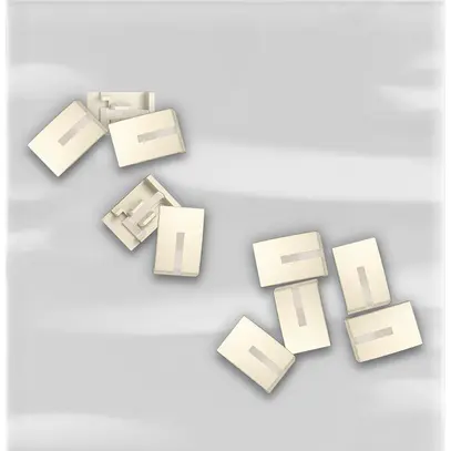 Elemento laterale EDIZIO.liv SNAPFIX® p.KNX UNI&zeptrion 10 pezzi con LED cr 