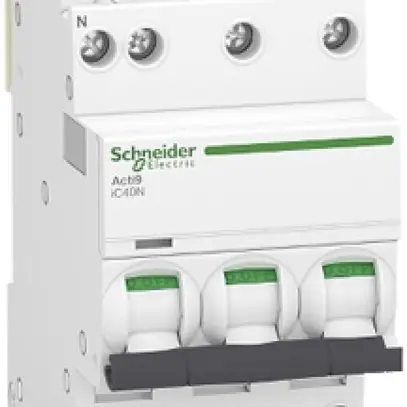 Disgiuntore Schneider Electric Clario iC40 20A (B) 3LN 6kA 