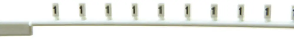Bacchetta indicatrice Woertz bianco iscrizione: G 