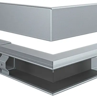 Angle extérieur tehalit FWK-Plus 60×60mm zingué 