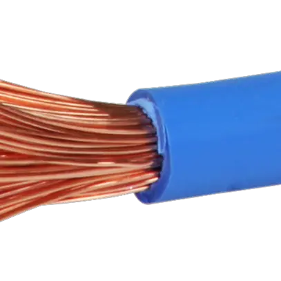 Toron 16mm² sans halogène bleu clair 