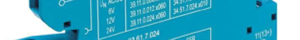 Relaissockel Finder MasterBASIC für Relais Serie 34, 6…24VUC Schraubklemmen 