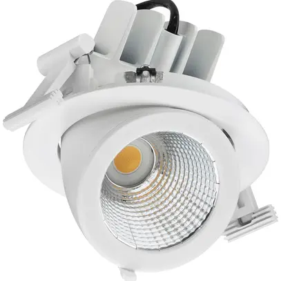Spot LED INC Accent Compact Elbow RPO RS772B 27S/830 WIA-E MB WH 
