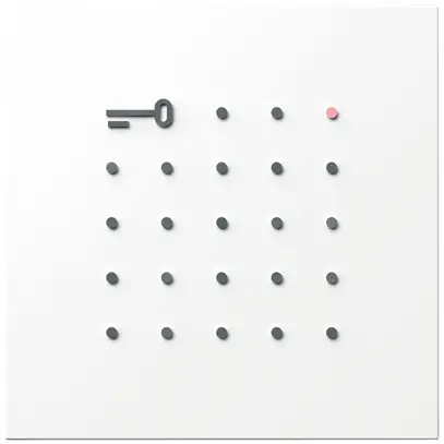 Modulo lettore transponder Siedle indipendente dal sistema 12V AC/DC bianco 