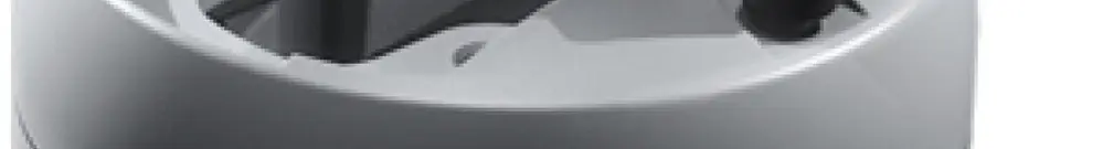 Boîtier de prise Rittal CP 6212.300 pour CP60 Ø130mm aluminium 