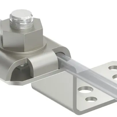 Morsetto Bettermann 6…8mm con doppio cavaliere 82×30×26, A2 