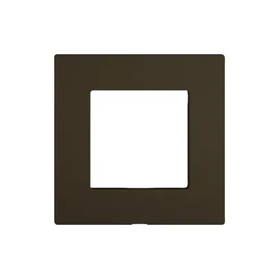 Piastra frontale EDIZIO.liv Wiser 60×60mm umbra 