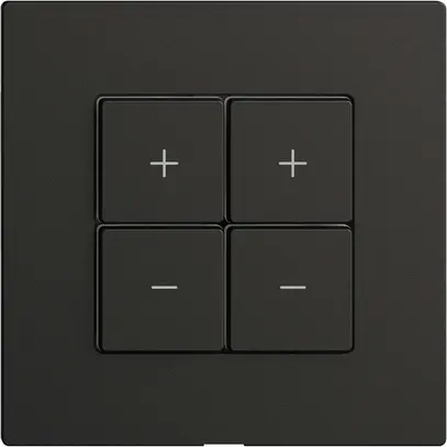 Comando per dimmer 2K/4T Edue Wiser nero 