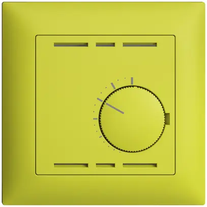 Termostato ambiente INC EDIZIOdue lemon, senza interrutore 