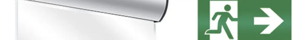 Lampada di emergenza ESYLUX SLC EL LED IR 230V 3W IP40 3h all fissag.al soffitto 