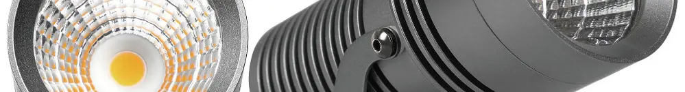 Proiettore LED CHARLY L 230V 12W 1150lm 2700K 40° IP67 5m T13 nero 