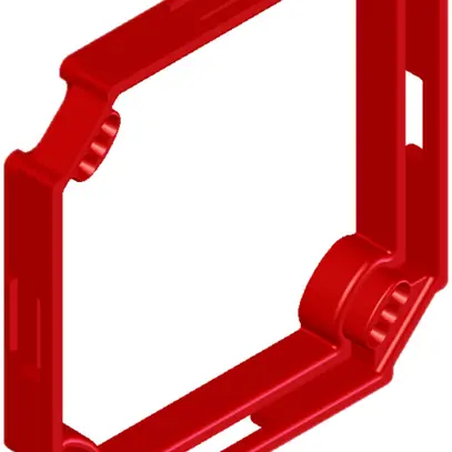Cadre apparent Crallo Leu Gr.I 7mm rouge 