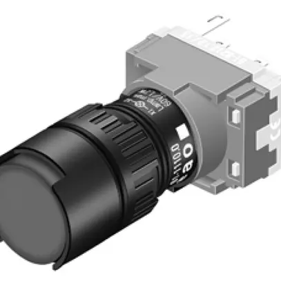 Allogiamento per pulsante luminoso EAO61 piatto Ø25mm Ø22.3mm IP65 