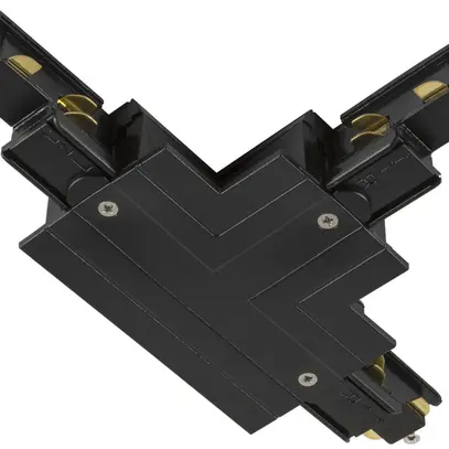 Raccordo a T SLV S-TRACK DALI 5 poli messa a terra interno destra nero 