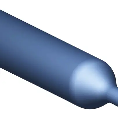 Guaina retrattile CIMCO 2:1 Ø6.5/3mm box 7.5m a parete sottile blu 