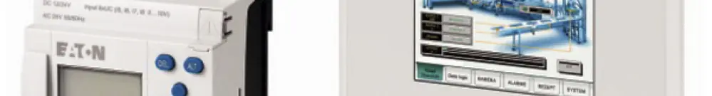 Pack de démarrage 1 Eaton XV100 easyE4 UC, incl. touch-panel, switch, logiciel 