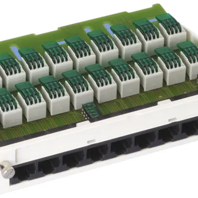 Anschlussmodul R&M freenet 10×RJ45/u Voice Kat.3, AWG24…22 
