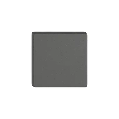 Pulsante 1/4 EDIZIO.liv Wiser con SNAPFIX® senza simbolo grs 